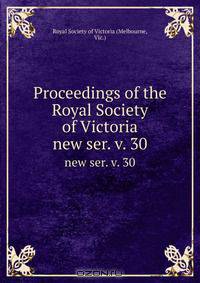 Proceedings of the Royal Society of Victoria