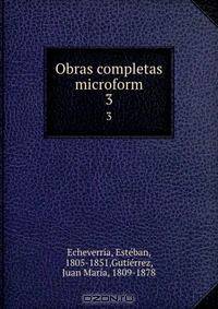 Obras completas microform
