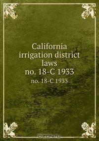 California irrigation district laws