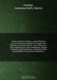 Mater amoris et doloris : quam Christus in cruce moriens omnibus ac singulis suis fidelibus in matrem legavit : ecce mater tua : nunc explicata per sacra emblemata, figuras scripturae quam plurimas, conceptus varios praedicabiles, SS. patrum sententias, r
