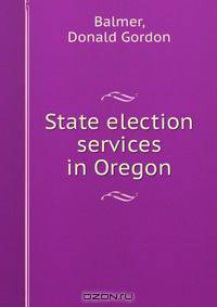 State election services in Oregon
