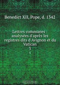 Lettres communes : analysees d