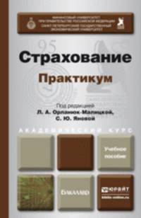 Страхование. Практикум. Учебное пособие для академического бакалавриата