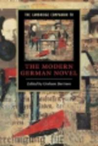 Cambridge Companion to Modern German Novel