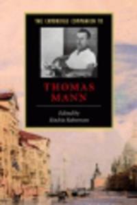 Cambridge Companion to Thomas Mann