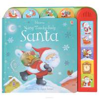 Noisy Touchy-Feely Santa. Книжка-игрушка