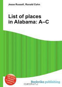 List of places in Alabama: A–C