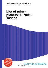 List of minor planets: 192001–193000