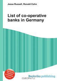 List of co-operative banks in Germany