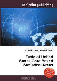 Table of United States Core Based Statistical Areas