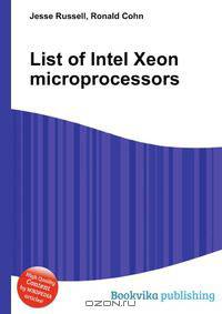 List of Intel Xeon microprocessors