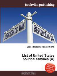 List of United States political families (A)