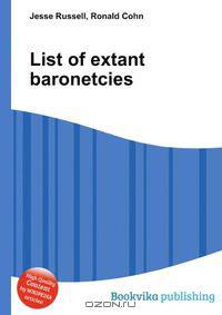 List of extant baronetcies