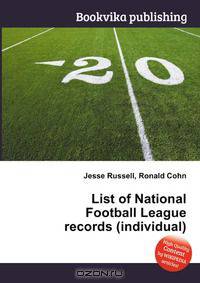 List of National Football League records (individual)