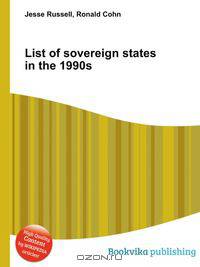 List of sovereign states in the 1990s