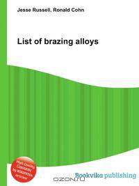 List of brazing alloys