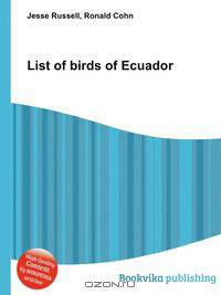 List of birds of Ecuador