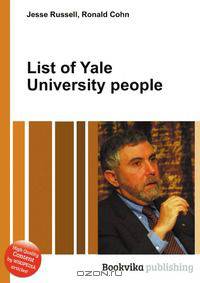 List of Yale University people