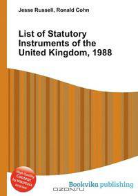 List of Statutory Instruments of the United Kingdom, 1988