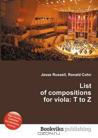 List of compositions for viola: T to Z