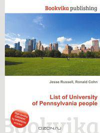 List of University of Pennsylvania people