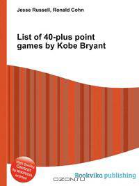 List of 40-plus point games by Kobe Bryant
