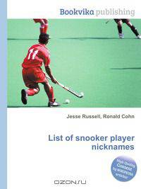 List of snooker player nicknames
