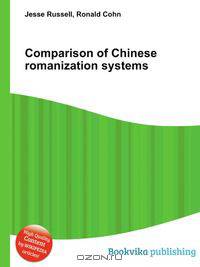 Comparison of Chinese romanization systems
