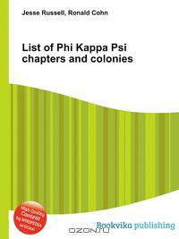 List of Phi Kappa Psi chapters and colonies