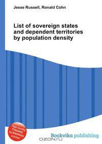 List of sovereign states and dependent territories by population density