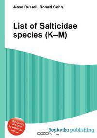 List of Salticidae species (K–M)