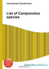 List of Camponotus species