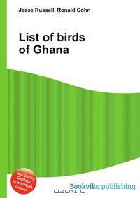 List of birds of Ghana