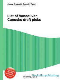 List of Vancouver Canucks draft picks