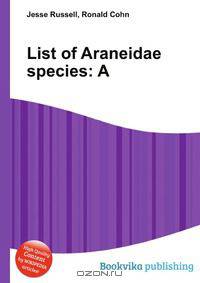 List of Araneidae species: A