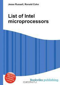 List of Intel microprocessors