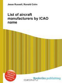 List of aircraft manufacturers by ICAO name