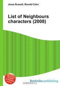 List of Neighbours characters (2008)