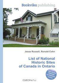 List of National Historic Sites of Canada in Ontario