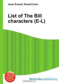 List of The Bill characters (E-L)