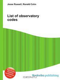 List of observatory codes