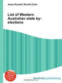 List of Western Australian state by-elections