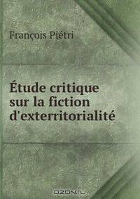 Etude critique sur la fiction d