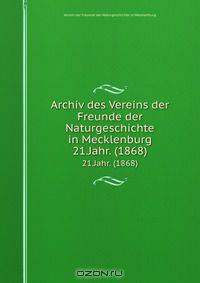 Archiv des Vereins der Freunde der Naturgeschichte in Mecklenburg