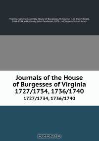 Journals of the House of Burgesses of Virginia