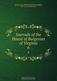 Journals of the House of Burgesses of Virginia
