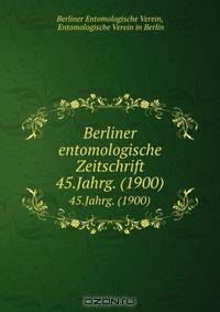 Berliner entomologische Zeitschrift