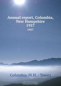 Annual report, Columbia, New Hampshire