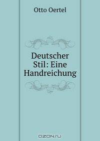 Deutscher Stil: Eine Handreichung