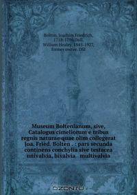 Museum Boltenianum, sive, Catalogus cimeliorum e tribus regnis naturae quae olim collegerat Joa. Fried. Bolten . : pars secunda continens conchylia sive testacea univalvia, bivalvia & multivalvia